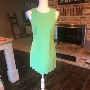 J. Crew, scalloped mini dress. Women’s/Size- 0